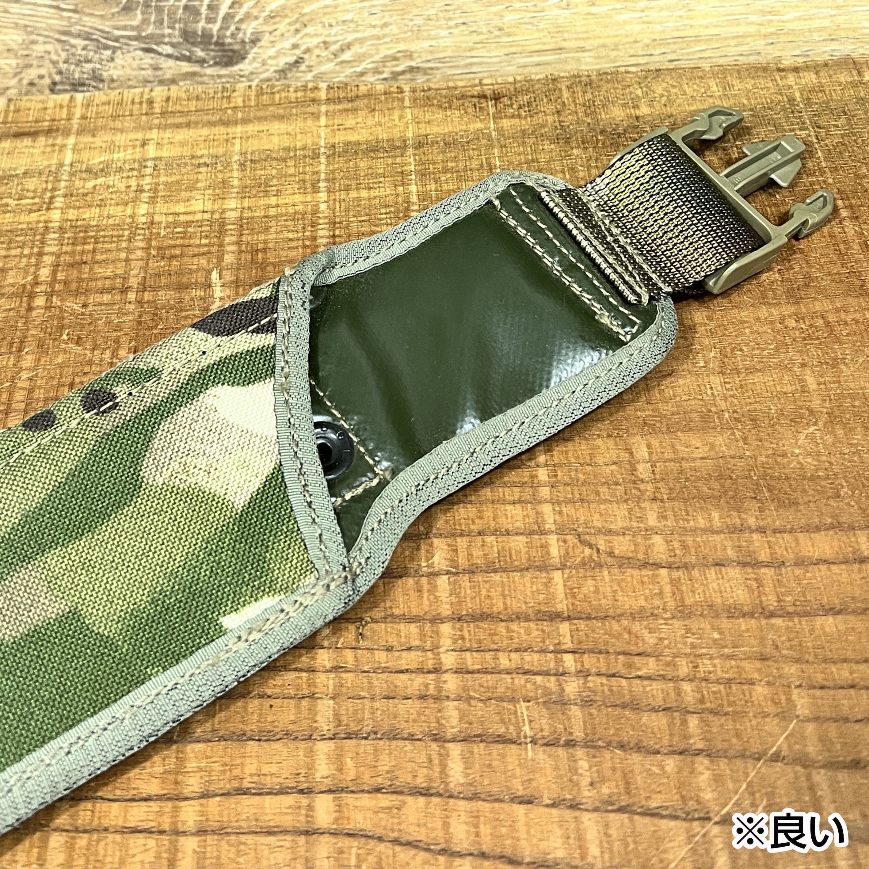 イギリス軍放出品 バヨネットフロッグシース MTP迷彩 PLCE シース