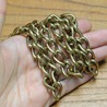 ツイストチェーン 真鍮製 クラフトパーツ