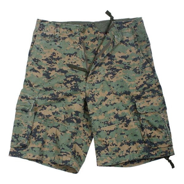 ミリタリーショップ レプマート / Rothco ハーフカーゴパンツ デジタル