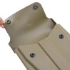 ロスコ G.I. 三つ折りショベル用カバー 米軍 プラスチック製 ショベルケース