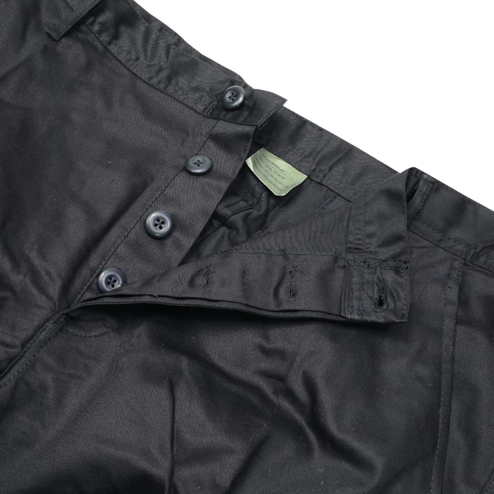 ROTHCO カーゴパンツ BDU 6ポケット 綿/ポリエステル混紡 サイドアジャスター付き ブラック 7971 [ Lサイズ ][ro7971l] ROTHCO カーゴパンツ BDU 6ポケット 綿/ポリエステル混紡 サイド