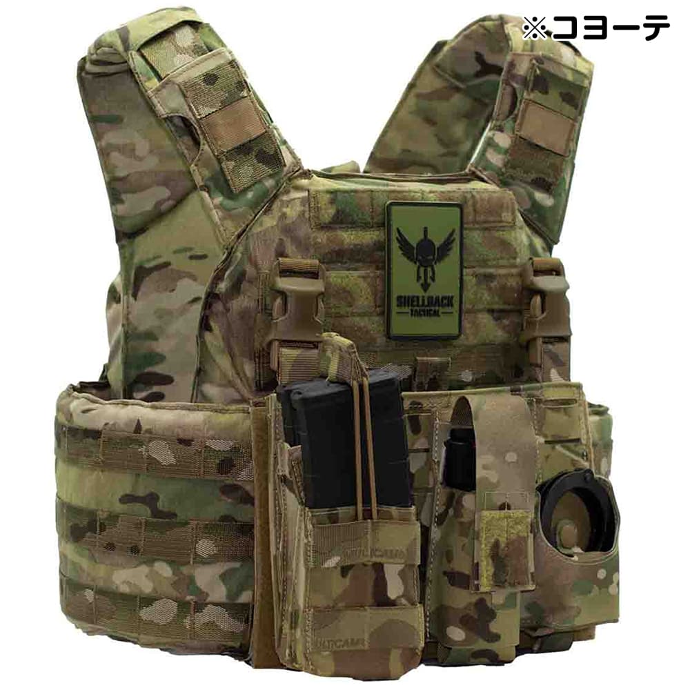 SHELLBACK TACTICAL プレキャリ用アダプターキット QASM 垂直 MOLLE