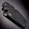 Spyderco オールブラック パシフィックソルト 直刃