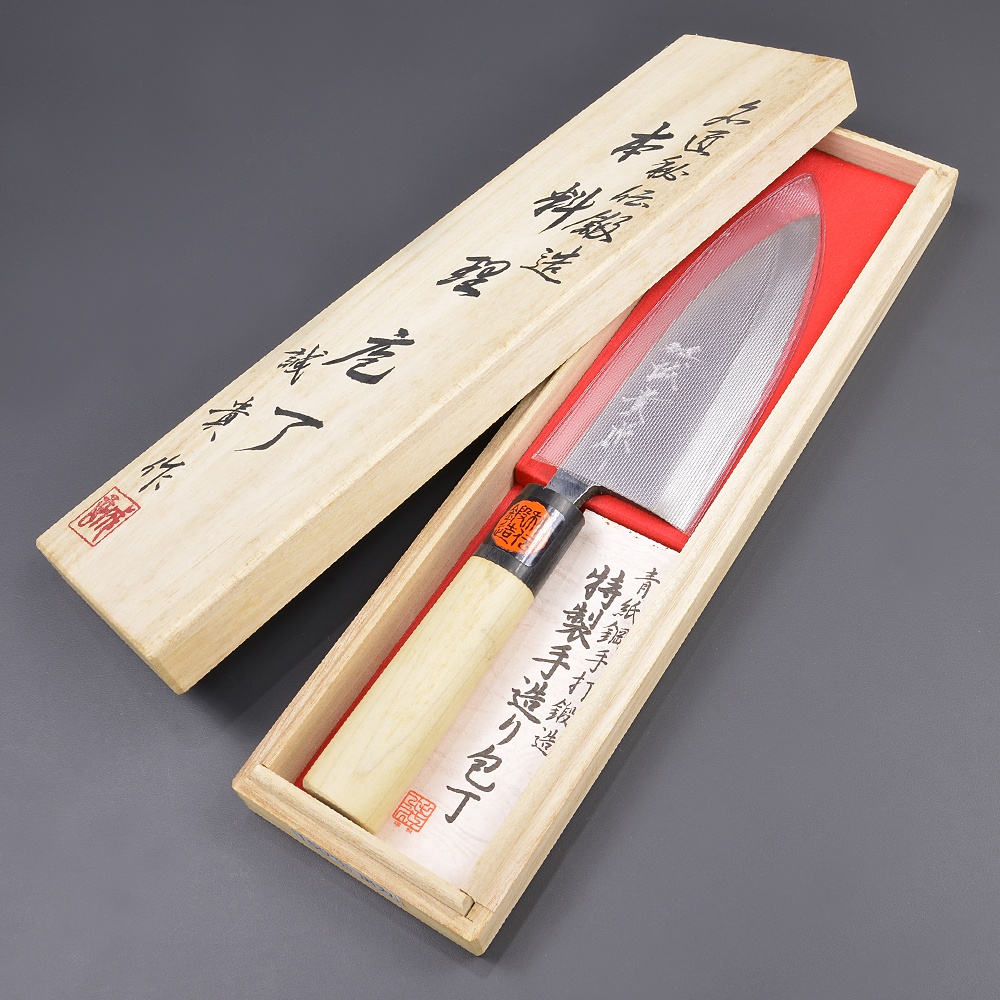 出刃包丁 田中一之刃物製作所 誠貴作 カスミ 150mm | ミリタリー