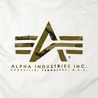 ALPHA 半袖Tシャツ ロゴ 迷彩 TC1041