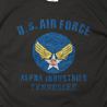 ALPHA 半袖Tシャツ ロゴ AIR FORCE TC1041