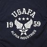 ALPHA 半袖Tシャツ ロゴ USAFA TC1041