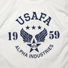 ALPHA 半袖Tシャツ ロゴ USAFA TC1041