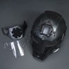 タクティカルヘルメット Medieval Iron Warrior Helmet クリアレンズ付属 ブラック UFCHM016BK