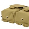 Warrior Assault Systems ダブルマガジンポーチ 5.56mm弾用 4本収納 W-EO-DM4