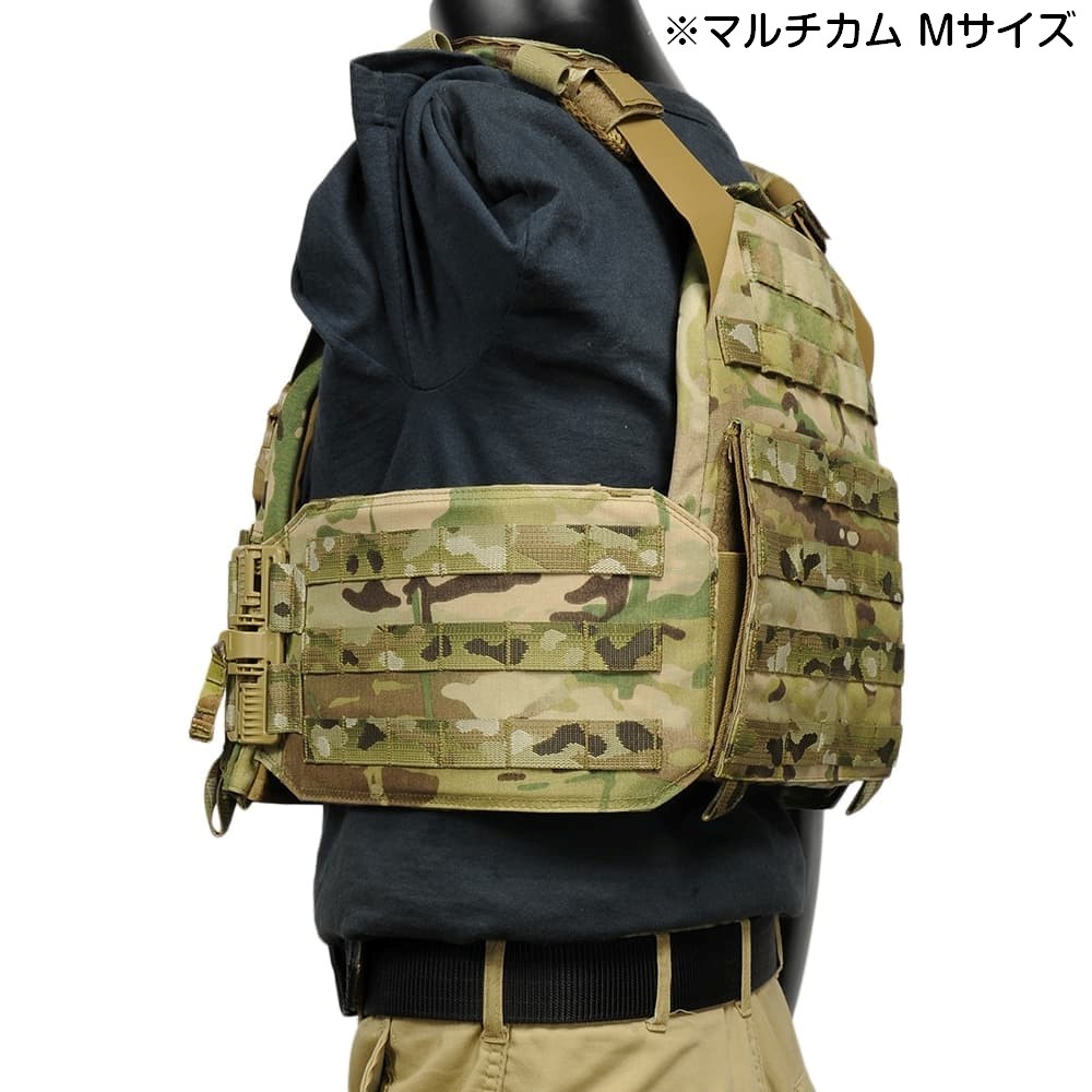 Warrior Assault Systems プレートキャリア LPC V1 ロープロファイル W