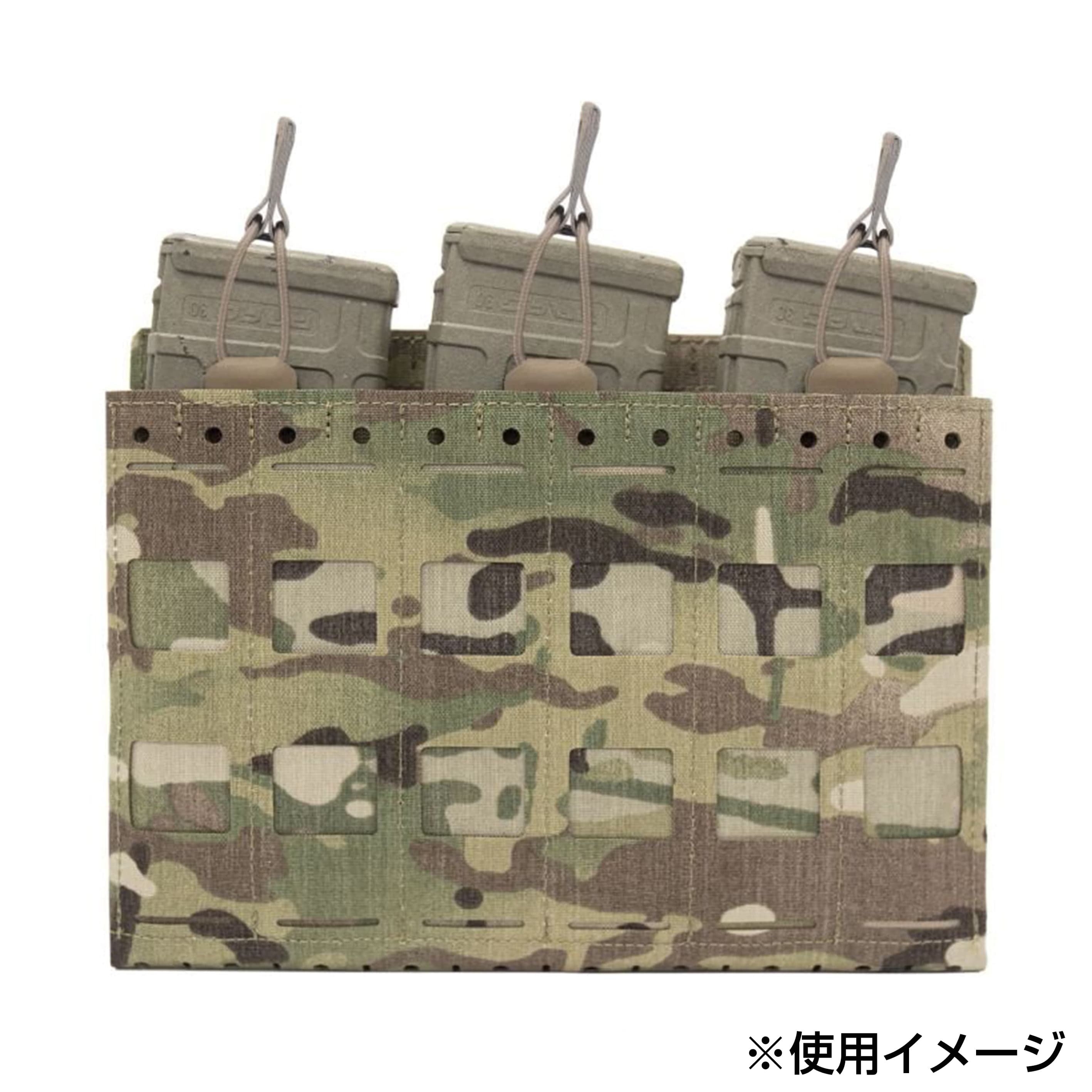 Warrior Assault Systems マグポーチパネル M4/AR15用インサート付き
