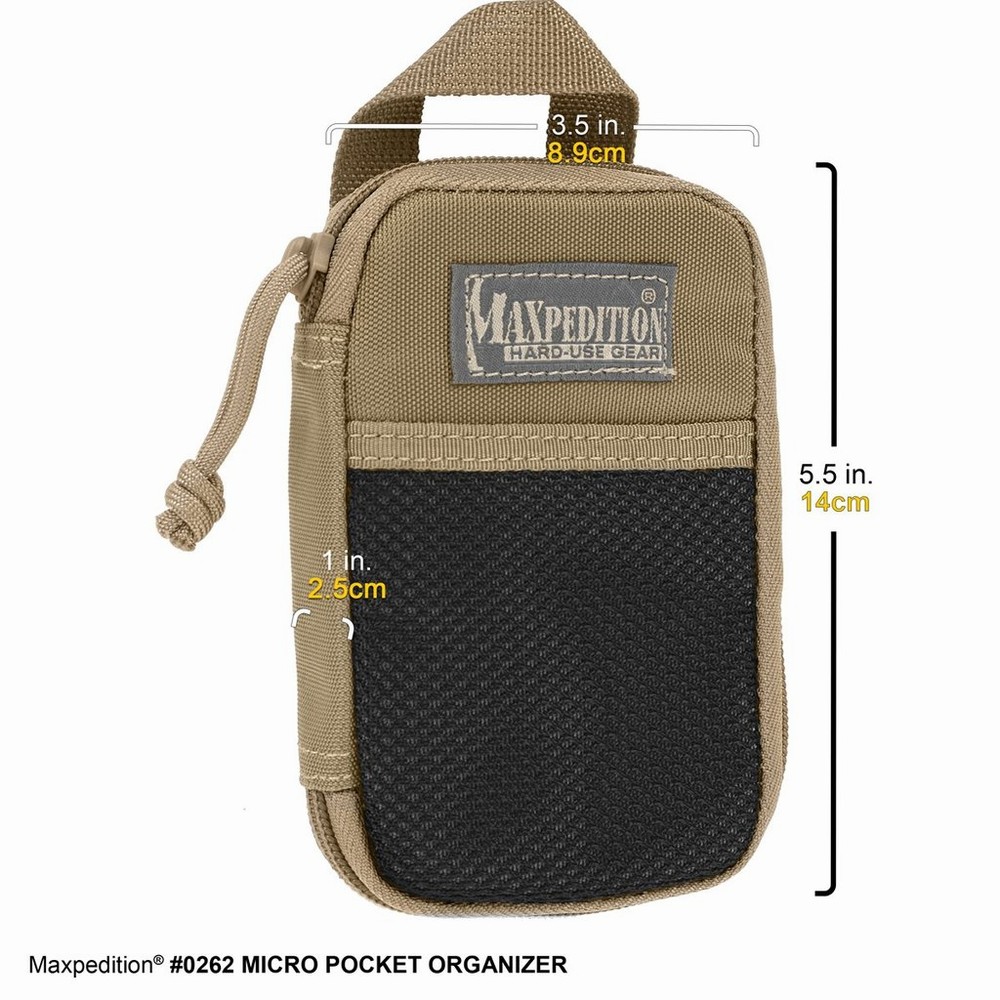 ミリタリーショップ レプマート / MAXPEDITION ユーティリティポーチ 0262 MicroPocket オーガナイザー