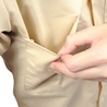 コンカラー 半袖シャツ デッドストック USA製 Sサイズ