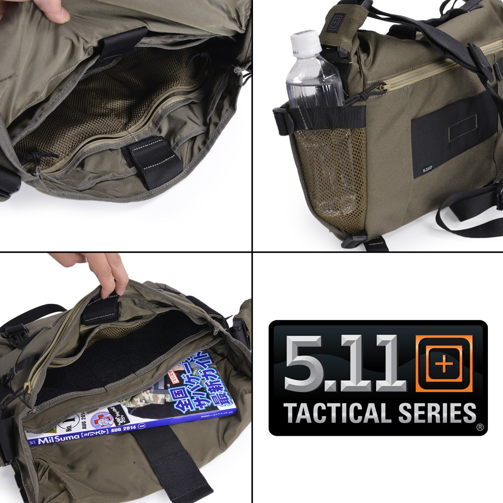 5.11 Tactical Rush Delivery メッセンジャーバッグ Mike | ミリタリー
