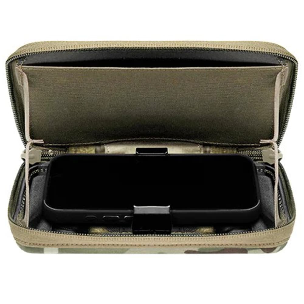 AGILITE スマホポーチ Battleshell MOLLE対応 充電ケーブル出口ポート