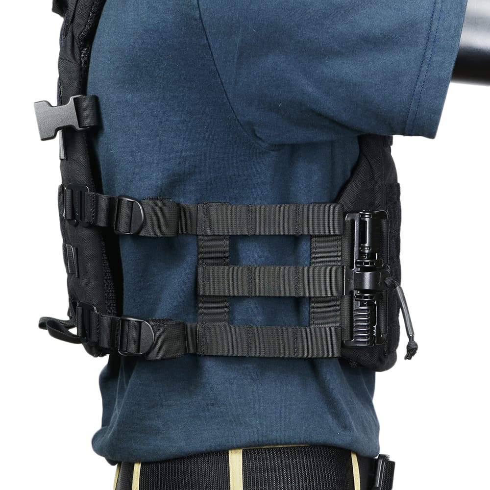 AGILITE プレートキャリア K19(ブラック) AGILITE プレートキャリア K19 レーザーカットMOLLE [ ブラック
