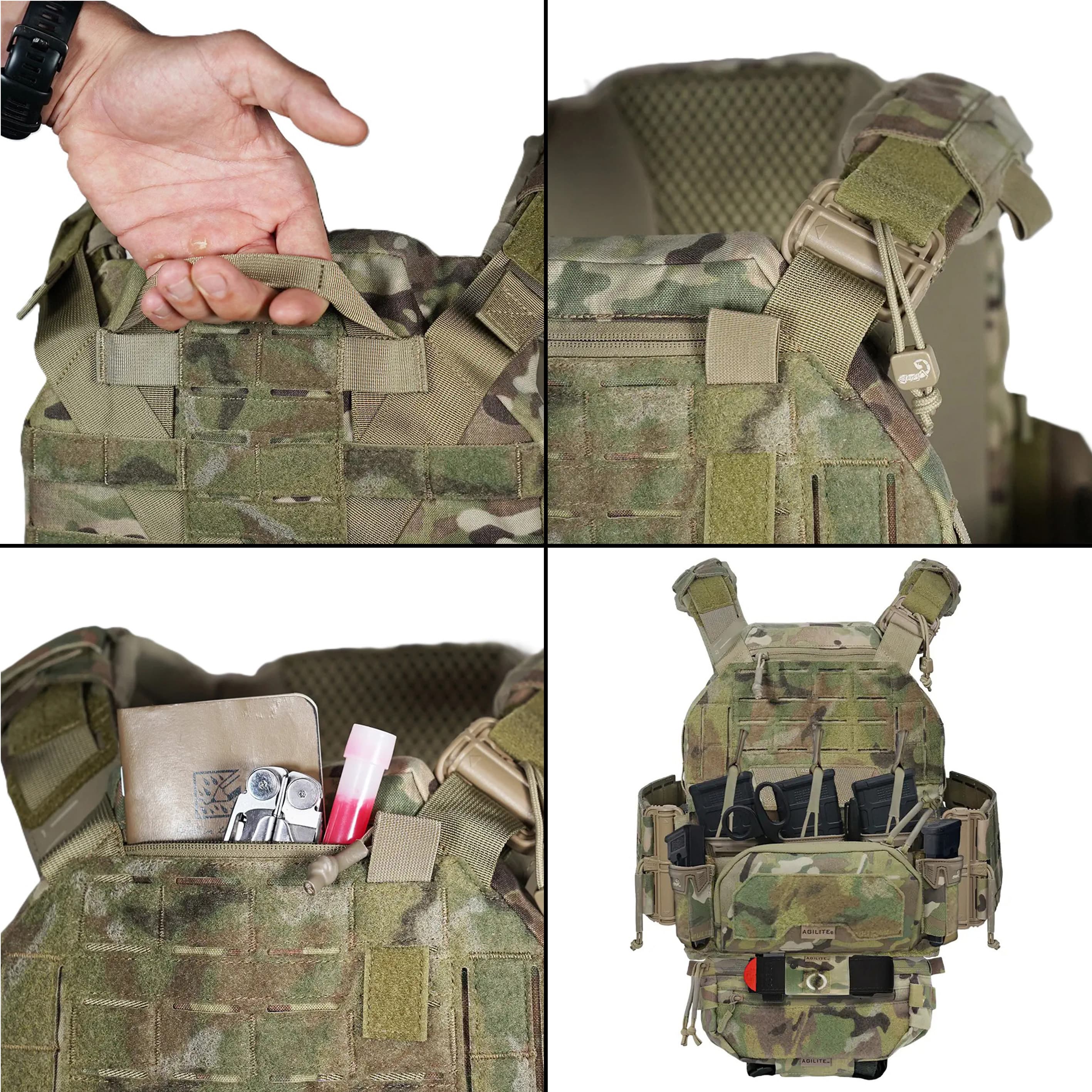 実物新品】AGILITE K-ZERO ブラック (クイックリリース2個付) K-Zero