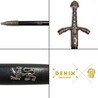 【訳あり商品】さや破損 DENIX リチャードソード 4125 ロングソード 模造刀 シルバー