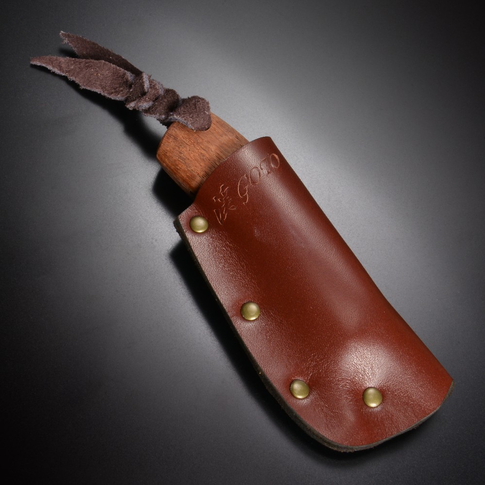 後藤渓 ミニ折りたたみナイフ 肥後守型 カスタムナイフ 天然木材