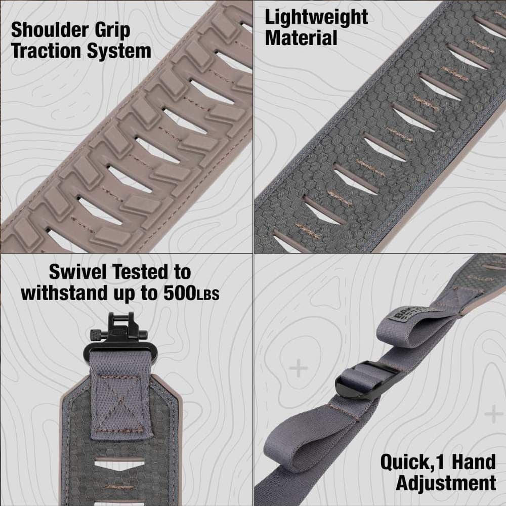 ALLEN ライフルスリング Traverse Sling ゴム製トラクションパッド