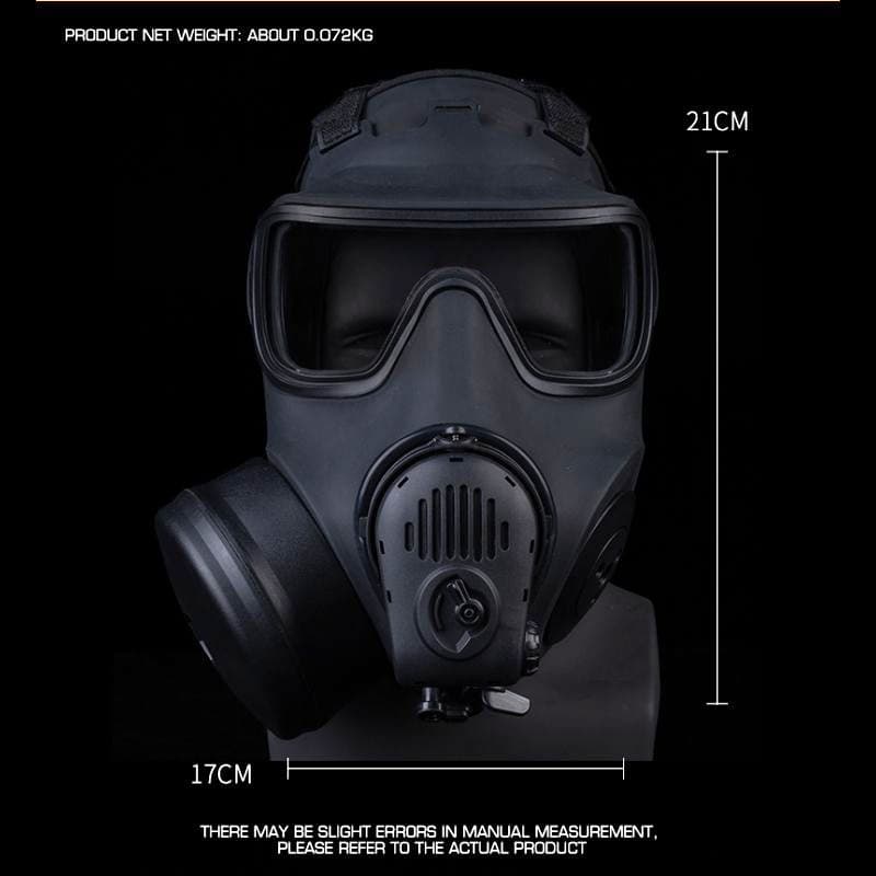 WoSporT フルフェイスガード FM53 ダミーガスマスク 電動ファン付