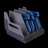 WOSPORT ハンドガンラック 4スロット ディスプレイ収納 TG-32