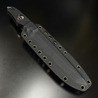 Hoffner Knives アウトドアナイフ Beast ブラックハンドル 440Cステンレス ATA06