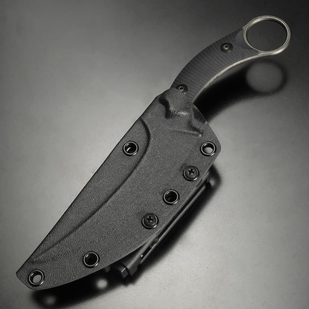 Bastinelli Creations Mako Fixed Blade Bronze Serrated (5