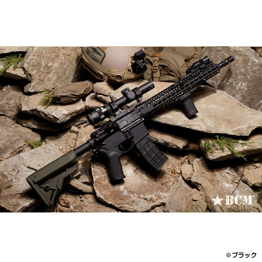 ■新品■各社ガスブローバックライフル M4 専用 BCMガンファイター MOD 2グリップ (ブラック)