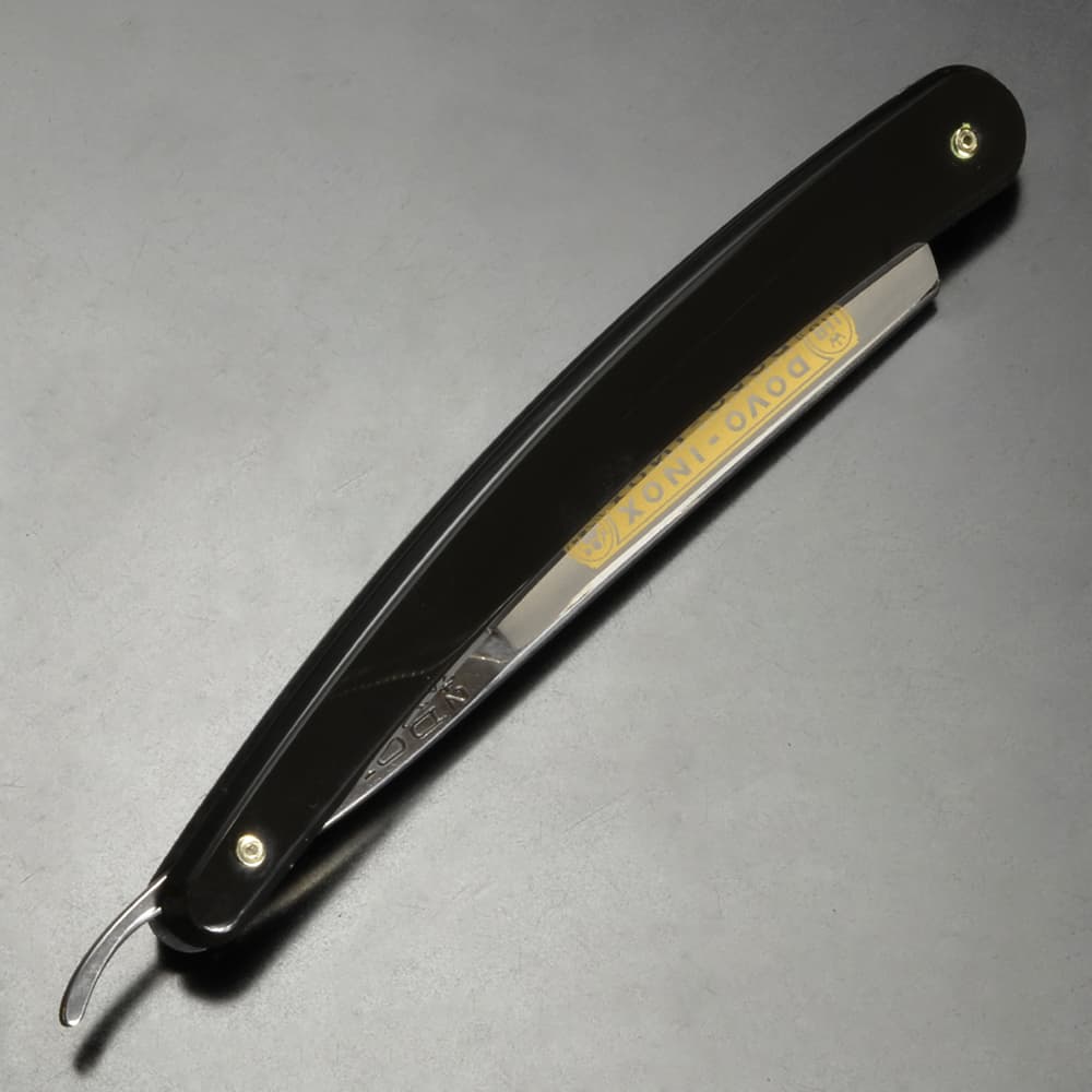 Dovo「Inox」鋼5/8フルホロウソリンゲンストレートカミソリ 革砥セット Dovo かみそり INOX WEDGE 3/8インチ幅ブレード Straight Razor