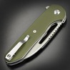 Ferrum Forge Knife Works 折りたたみナイフ Prolix ニトロV鋼 ライナーロック式 グリーン FF006G