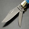 Frost Cutlery 折りたたみナイフ Steel Warrior ブルーピックボーン Copperhead SW-104BLPB