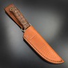 Frost Cutlery アウトドアナイフ 槌目 ワインウッド 全長7.5インチ FVFD122CWW