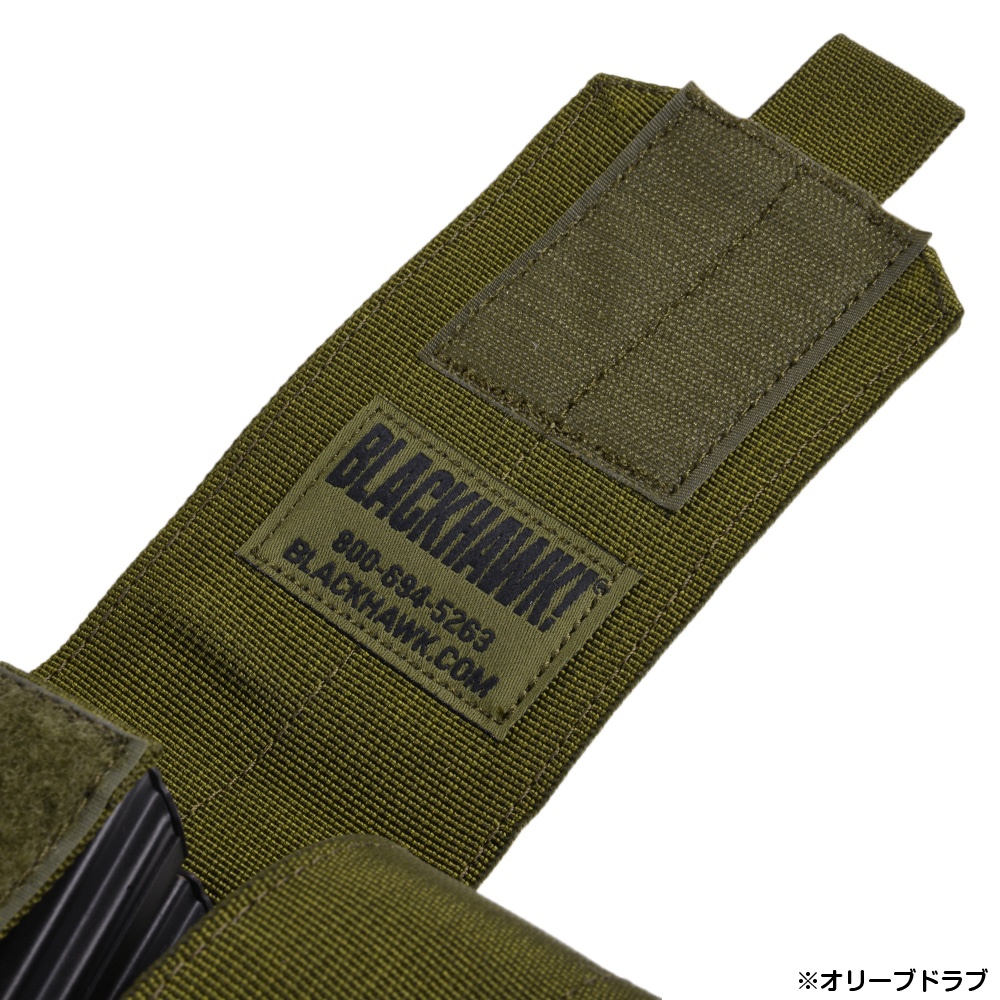 BLACKHAWK マガジンポーチ M4他 ダブル 4本収納 37CL03 | ミリタリー