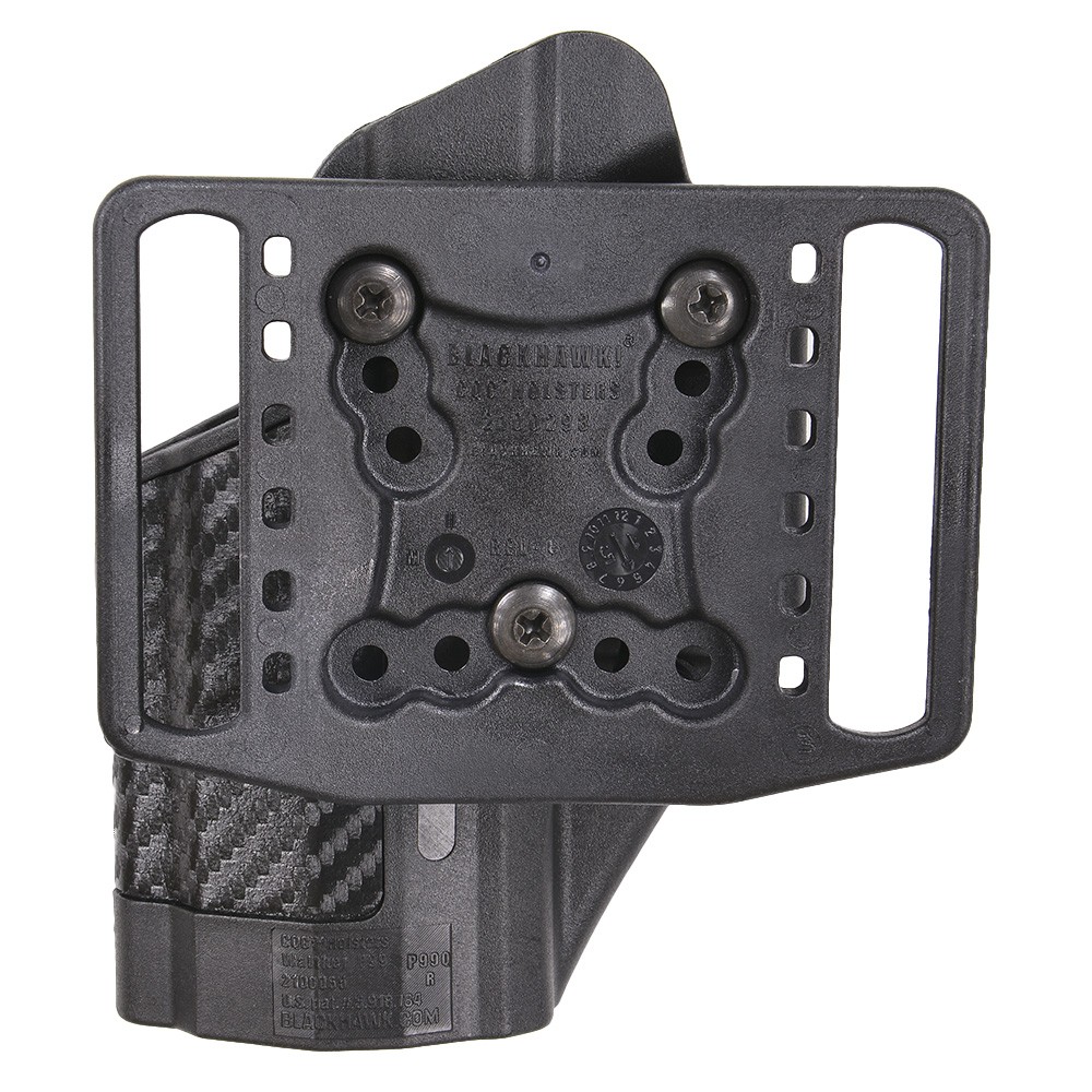 BLACKHAWK ヒップホルスター Serpa CQC ワルサーP99/PPQ用 カーボン 右