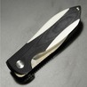 KIZER 折りたたみナイフ Infinity ブラック&ホワイト G10ハンドル V3579N2