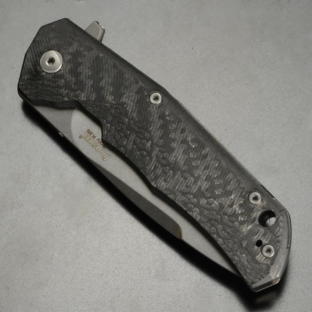LionSTEEL 折りたたみナイフ TRE チタニウム Framelock ブラック