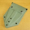 ドイツ軍放出品 折りたたみスコップ 三つ折り 樹脂製ケース付き オリーブドラブ