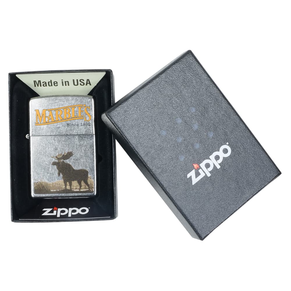ミリタリーショップ レプマート / ZIPPO ライター Marbles Moose 8044