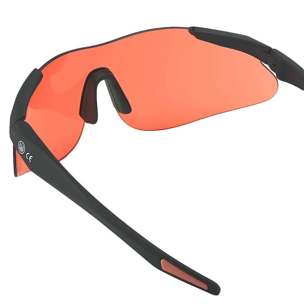 Beretta シューティンググラス 100020407 ソフトタッチ オレンジ