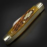 Rough Ryder 折りたたみナイフ Amber Bone ミニストックマン  RR194