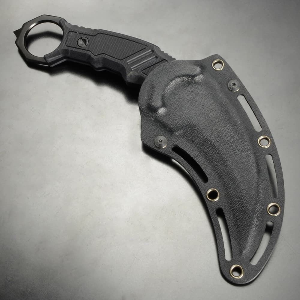 カランビット　52 WithArmour カランビットナイフ Terminator 固定刃 シース付属 WA052BK