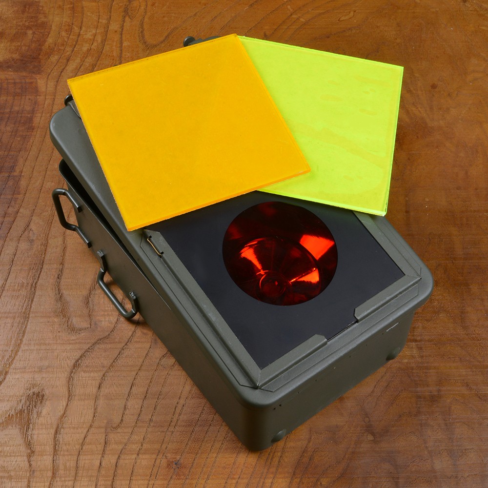 フランス軍放出品 シグナルライト デッドストック バッテリー付