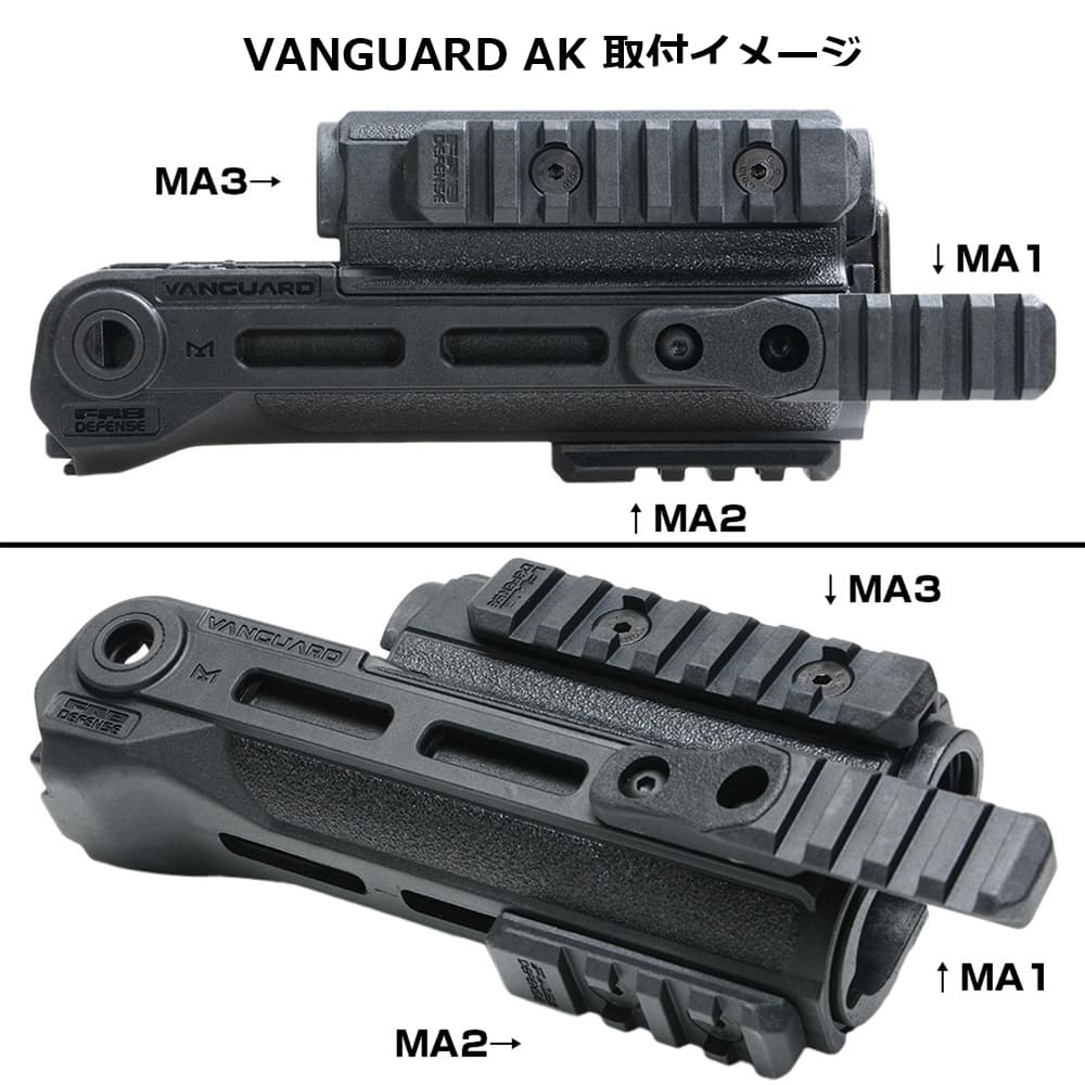 ミリタリーショップ レプマート / FAB Defense マウントレール M-LOK用