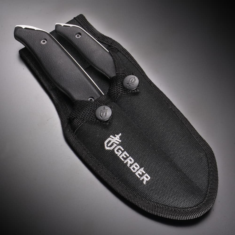 GERBER ハンティングナイフ MOMENT 2本セット ガットフック