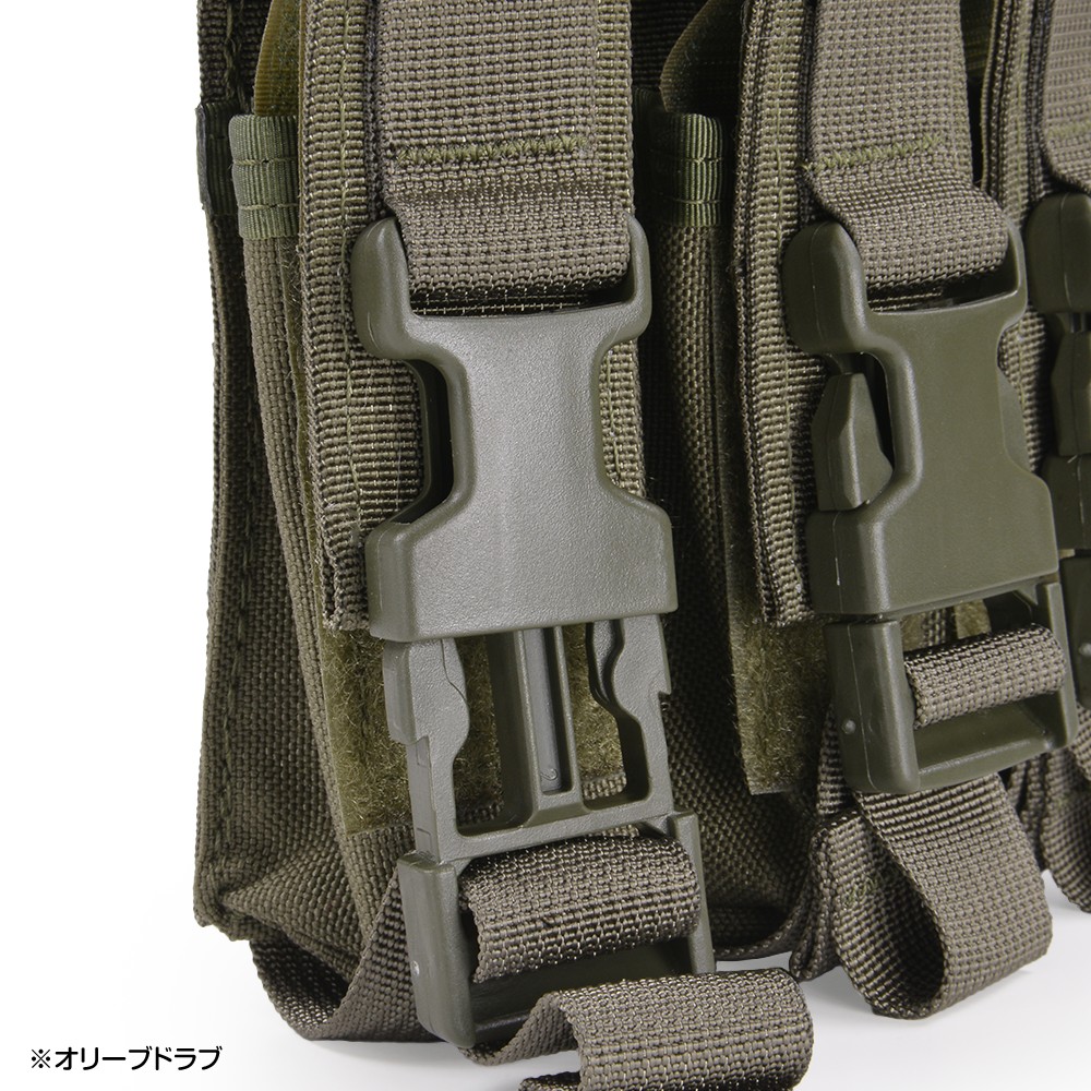 【実物】High Speed Gear 3連ピストルマグポーチ　HSGI プロ用 High Speed Gear ライフルマガジンポーチ TACO トリプル M4/AK/7.62mm