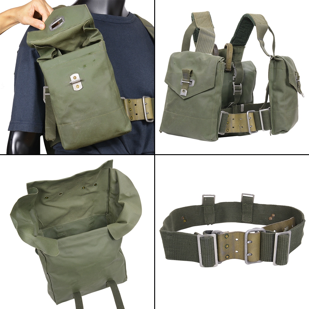 ミリタリーショップ レプマート / スウェーデン軍放出品 装備セット ラバー素材 ウェビングシステム