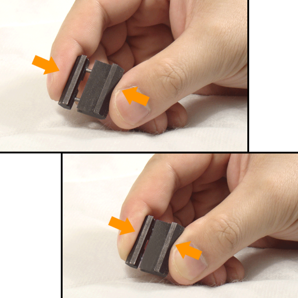 LEAPERS UTG レール変換アダプター 薄型 ドブテール→ピカティニー