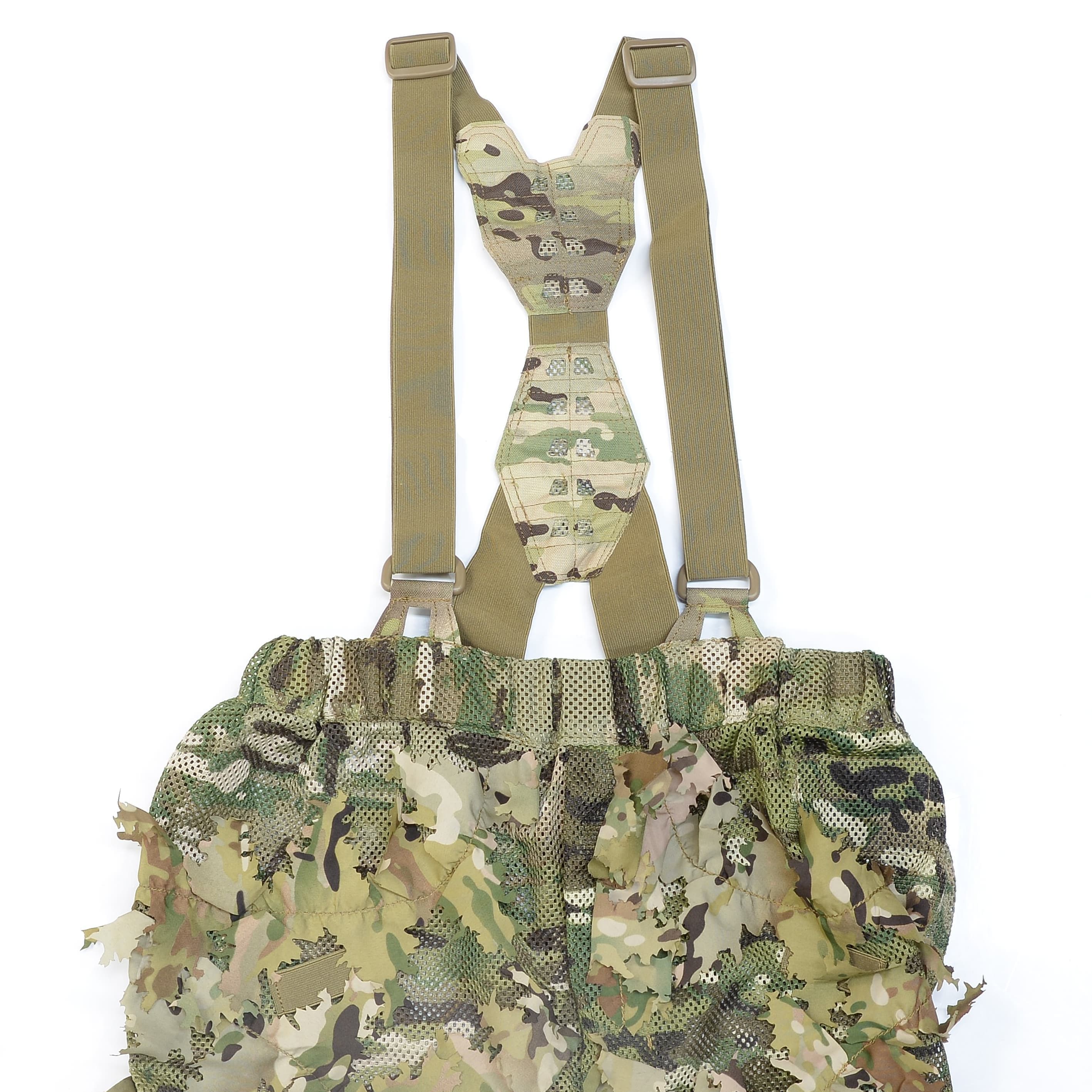 NOVRITSCH 3Dギリースーツ パンツ Modular 3D Ghillie サスペンダー